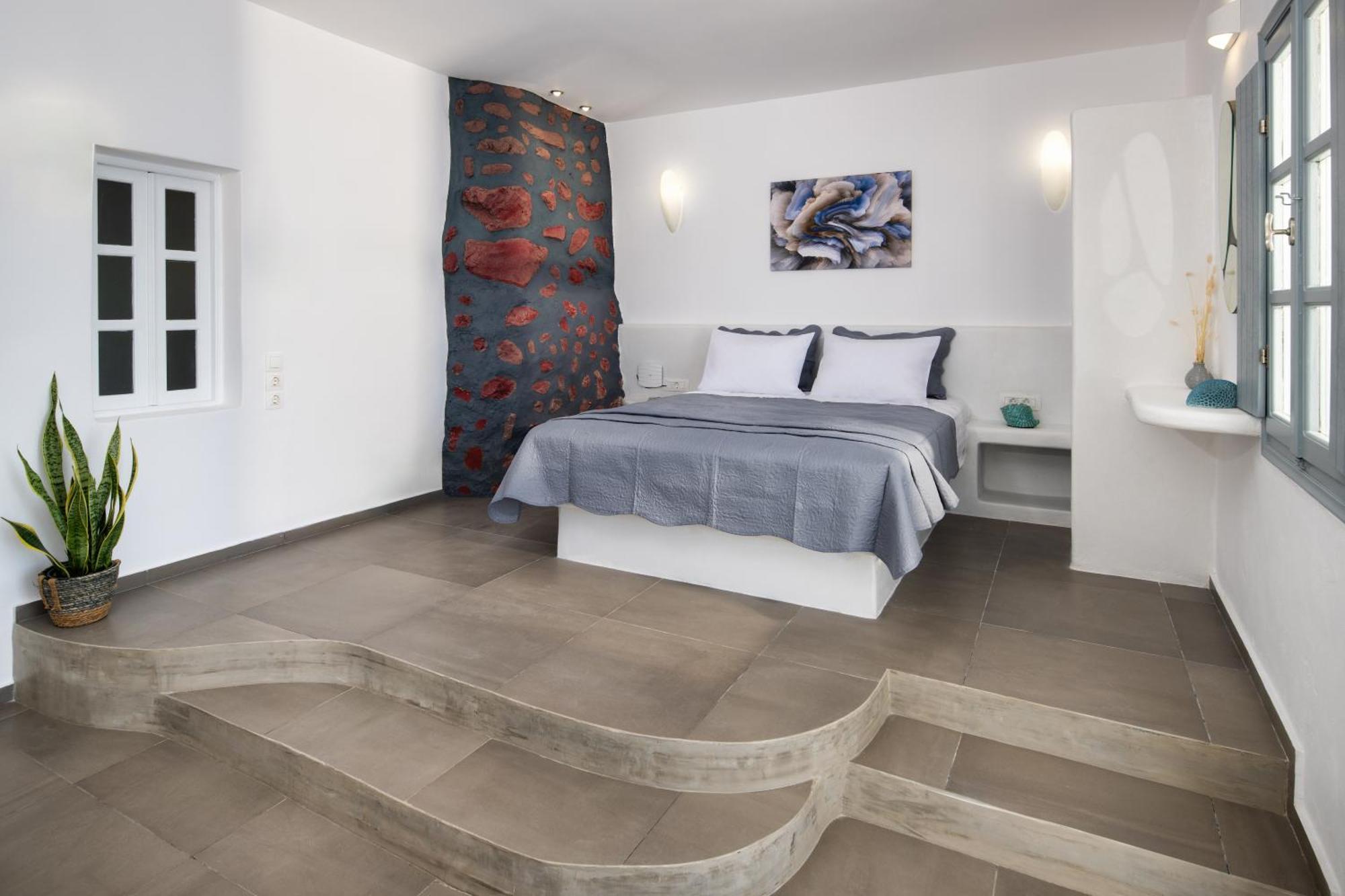Bed and Breakfast Lava Stone Oía Exteriér fotografie